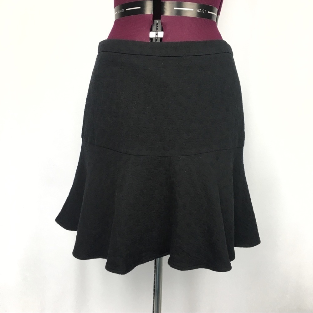 Halogen Black Mini Skirt Fit & Flare Size 10